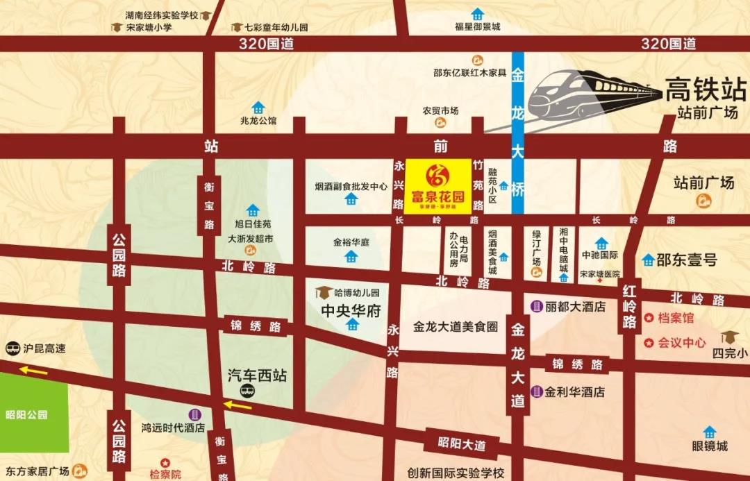 区位图 