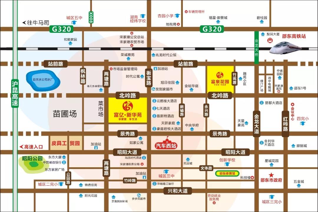 区位图 